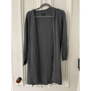 Verve ami charcoal gray cardigan sweater S
